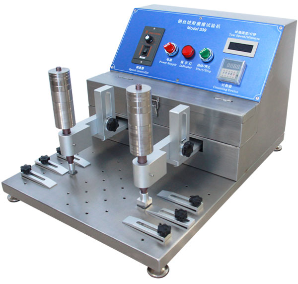 SDR339鋼絲絨酒精耐摩擦試驗機(jī) 操作
